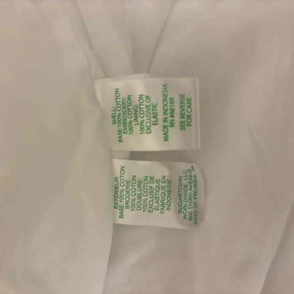 Lilly Pulitzer White Eyelet Mini Dress NWT. - Picture 8 of 8